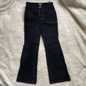 DEADSTOCK DOLLHOUSE GENUINE LEATHER BOOTCUT JEANS